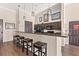 Community kitchen featuring stainless steel appliances and barstool seating at 1910 E Palm Ave # 10301, Tampa, FL 33605