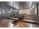 Private theater room with tiered seating and classic decor for an immersive viewing experience at 1910 E Palm Ave # 10301, Tampa, FL 33605
