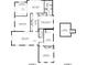 Floor plan of first and second floors showing layout of bedrooms, bathrooms, kitchen, and living room at 5114 N Branch Ave, Tampa, FL 33603