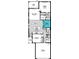 Detailed floorplan of the home, including a kitchen, lanai, and owner's suite at 6224 Timberdale Ave, Wesley Chapel, FL 33545
