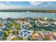 Waterfront single-story home featuring a private boat dock, swimming pool, and close proximity to the ocean at 1029 Bal Harbour Dr, Apollo Beach, FL 33572