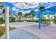 Fun splash pad with colorful water features, surrounded by lush landscaping and comfortable seating areas at 11117 Abaco Island Ave, Riverview, FL 33579