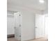 Bedroom showcases sleek hardwood floors, a modern ceiling fan, and a closet at 13330 88Th Pl, Seminole, FL 33776