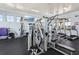 Clubhouse gym featuring weight machines and treadmills for a complete workout at 20237 Bandera Pl, Venice, FL 34293