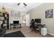 This versatile bedroom functions as a home office and entertainment space, and has plenty of room at 21826 Pineywood Loop, Land O Lakes, FL 34639