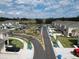 Street view of the townhome community at 2411 Paravane Way, Wesley Chapel, FL 33543
