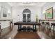 A clean, well-lit game room featuring a pool table and bar stool seating at 700 S Harbour Island Blvd # 735, Tampa, FL 33602