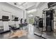 Well-equipped gym with modern cardio machines and weight training equipment at 700 S Harbour Island Blvd # 735, Tampa, FL 33602