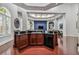 Spacious resident lounge featuring a kitchen island, stainless steel appliances, and seating area at 700 S Harbour Island Blvd # 735, Tampa, FL 33602