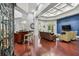 Inviting resident lounge featuring comfortable seating, a stylish bar area, and a TV at 700 S Harbour Island Blvd # 735, Tampa, FL 33602