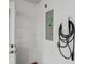 Attached to the home is an electric car charger at 9405 Ashley Dr, Weeki Wachee, FL 34613