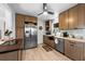 Updated kitchen featuring stainless steel appliances, butcher block countertops, and wood floors at 4921 24Th S Ave, Gulfport, FL 33707