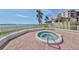 Enjoy waterfront views from the community hot tub at 6365 Bahia Del Mar Blvd # 112, St Petersburg, FL 33715