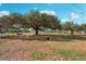 Community dog park with mature trees, benches, and fenced areas for pets to play at 4307 Woodmans Chart # 132, Sarasota, FL 34235