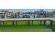 Boat lift and boat slip at a condo complex at 521 Pinellas Bayway S # 104, St Petersburg, FL 33715