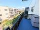 Balcony view of community at 5973 Terrace Park N Dr # 301, St Petersburg, FL 33709