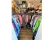 Walk-in closet filled with organized clothes at 5973 Terrace Park N Dr # 301, St Petersburg, FL 33709