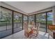 Bright dining area featuring floor to ceiling windows overlooking a golf course at 6 Belleview Blvd # 203, Belleair, FL 33756