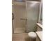 Bathroom with updated shower at 1308 Pine Ridge E Cir # E3, Tarpon Springs, FL 34688