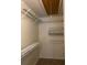 Walk-in closet with wire shelving at 1308 Pine Ridge E Cir # E3, Tarpon Springs, FL 34688
