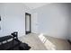 Bedroom featuring wall-to-wall carpet and space for a work out area at 3307 Fox Ridge Blvd, Wesley Chapel, FL 33543