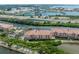 Beautiful waterfront condo building featuring boat slips and stunning views of the bay and surrounding area at 5000 Culbreath Key Way # 9-102, Tampa, FL 33611