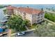 Beautiful view of waterfront complex with easy access to boat docks and water activities at 5000 Culbreath Key Way # 9-102, Tampa, FL 33611