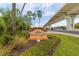 Elegant community sign surrounded by lush landscaping, welcoming residents and guests to Culbreath Key at 5000 Culbreath Key Way # 9-102, Tampa, FL 33611