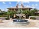 Beautiful multi-tiered water fountain as the focal point in the community at 5229 Brighton Shore Dr, Apollo Beach, FL 33572
