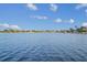 Expansive waterfront view with a row of waterfront homes visible across the water, showcasing the neighborhood at 5229 Brighton Shore Dr, Apollo Beach, FL 33572
