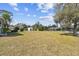 Wide-open backyard with shed at 11124 Corlett Rd, Riverview, FL 33578