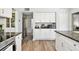 Well-equipped kitchen featuring white cabinetry, granite countertops, and stainless steel appliances at 11124 Corlett Rd, Riverview, FL 33578