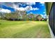 Large, well-maintained backyard offering ample space for recreation and outdoor activities, ideal for families at 1168 Emerald Hill Way, Valrico, FL 33594