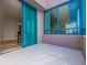 Inviting balcony with white tile flooring and sliding glass doors offers seamless indoor-outdoor living at 1520 Gulf Blvd # Ph1 1901, Clearwater Beach, FL 33767