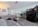 Spacious living room with an open layout, lots of natural light, and stylish furnishings at 1520 Gulf Blvd # Ph1 1901, Clearwater Beach, FL 33767