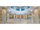 Elegant lobby with circular design, marble columns and recessed lighting at 1520 Gulf Blvd # Ph1 1901, Clearwater Beach, FL 33767