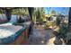 Outdoor hot tub surrounded by tropical landscaping and a shaded patio, perfect for relaxation at 4710 22Nd N Ave, St Petersburg, FL 33713