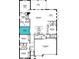 Detailed floor plan featuring a study, owner's suite, kitchen, lanai, dining area, bedrooms, and a 3-car garage at 12316 49Th E St, Parrish, FL 34219