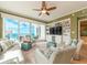 Bright and airy living room with large windows, ocean views, and comfortable seating at 1590 Gulf Blvd # 501, Clearwater Beach, FL 33767