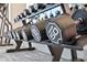 Close-up shot of a rack full of dumbbells, perfect for weightlifting and strength training at 301 1St S St # 2104, St Petersburg, FL 33701