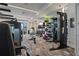 Spacious gym with weights, exercise machines, and mirrored walls for fitness enthusiasts at 301 1St S St # 2104, St Petersburg, FL 33701