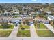 Aerial view of a charming single-Gathering home with a swimming pool at 5926 Bayou Grande Ne Blvd, St Petersburg, FL 33703