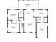 Detailed floor plan showing room dimensions of the home at 5926 Bayou Grande Ne Blvd, St Petersburg, FL 33703