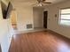 Living room with wood floors at 6188 Pinehurst Dr, Spring Hill, FL 34606