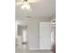 Hallway with neutral walls, tile flooring and ceiling fan at 11248 Andy Dr, Riverview, FL 33569