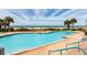 The community pool has beach access, ocean views and lounge chairs at 1540 Gulf Blvd # Ph7, Clearwater Beach, FL 33767