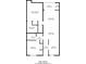 View the floor plan of this condo that offers two bedrooms, two bathrooms, and an enclosed balcony at 204 Mary Dr, Oldsmar, FL 34677