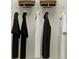 An inside view of a closet with a hanging bar and shelf at 12718 Crystal Jade Way, Parrish, FL 34219