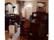 Main bedroom with dark wood furniture and tiled floors at 2734 53Rd N Ave, St Petersburg, FL 33714