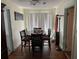 Dining room with wood table and six chairs at 2734 53Rd N Ave, St Petersburg, FL 33714